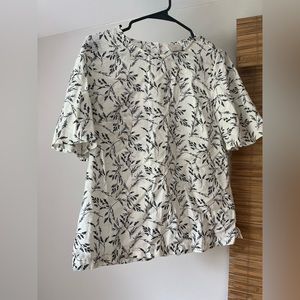 a new day - white blouse